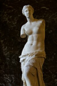 Aphrodite De Milos Informations sur la déesse de l'amour Vénus de Milo en Grèce antique et mythologie grecque